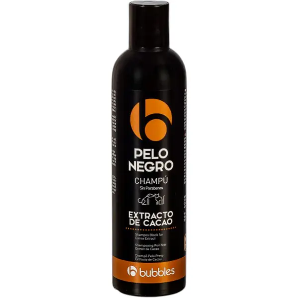 Bubbles Adult Dog, с экстрактом какао для черной шерсти, 250 мл