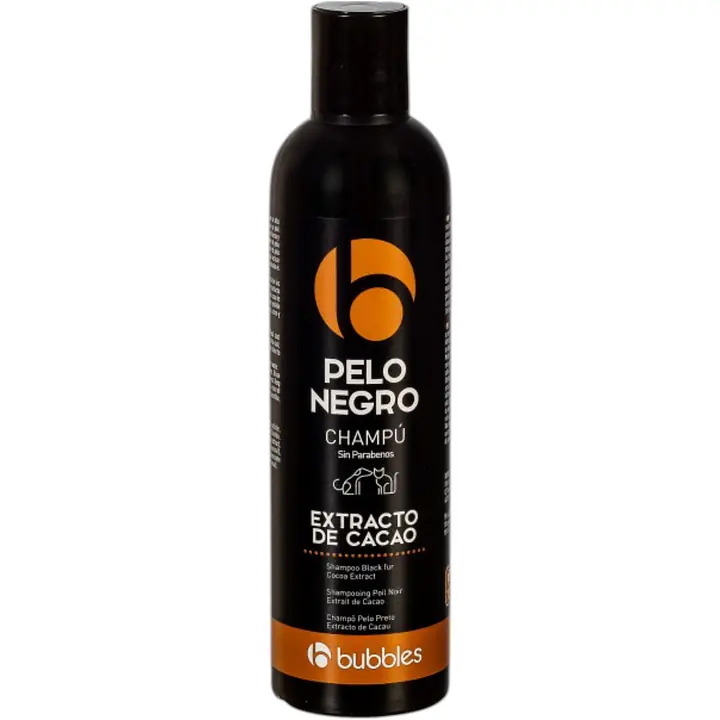 Bubbles Adult Dog, с экстрактом какао для черной шерсти, 250 мл