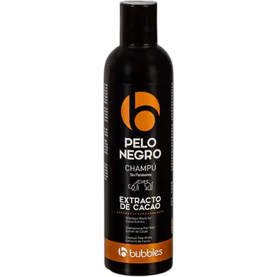 Bubbles Adult Dog, с экстрактом какао для черной шерсти, 250 мл основное изображение