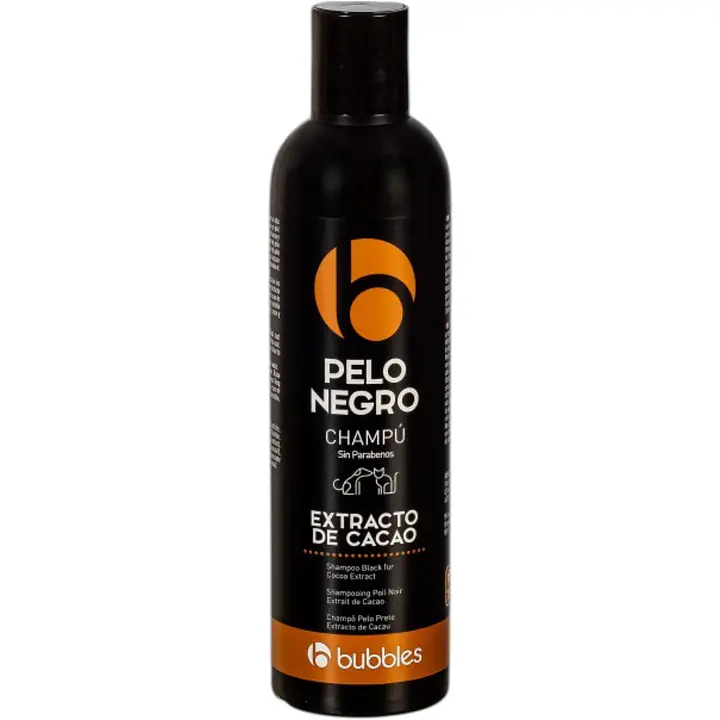 Bubbles Adult Dog, с экстрактом какао для черной шерсти, 250 мл