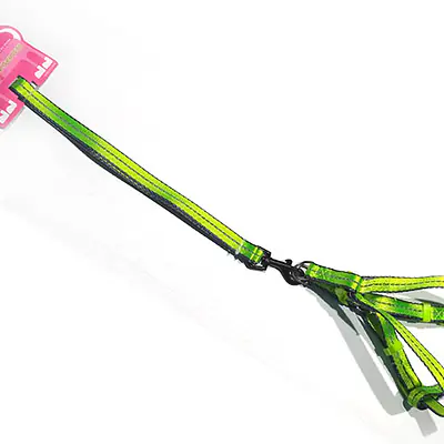 Поводок + Шлейка Яркая 1,5см*1,2м основное изображение