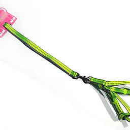 Поводок + Шлейка Яркая 1,5 см х  1,2 м