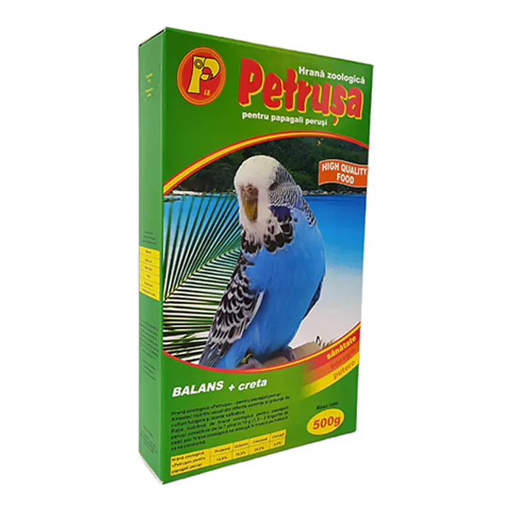 Корм для волнистых попугаев, "Баланс + мелок", 500г - Master