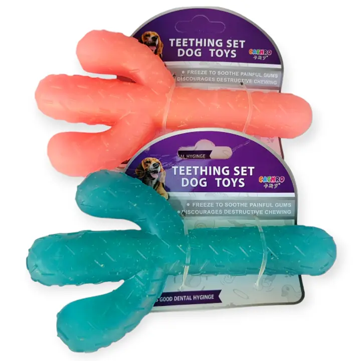 Жевательная игрушка, светящаяся, кактус, 19*10,5см - Master