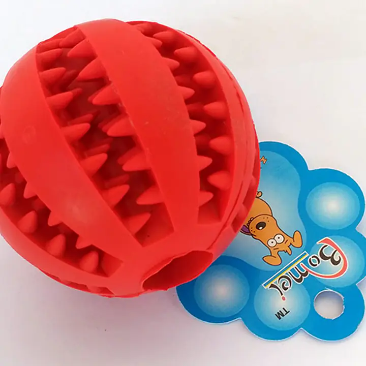 Игрушка резиновая Мяч литой круглый трикси - Master