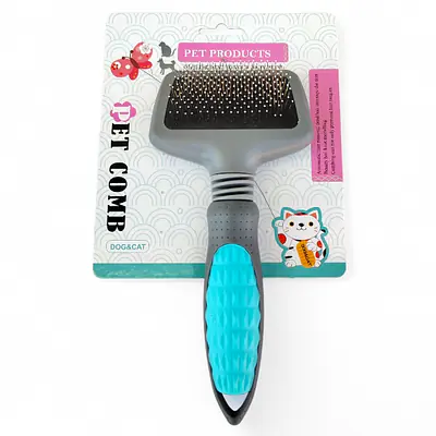 Пуходерка PET с прорезиненой ручкой, малая основное изображение