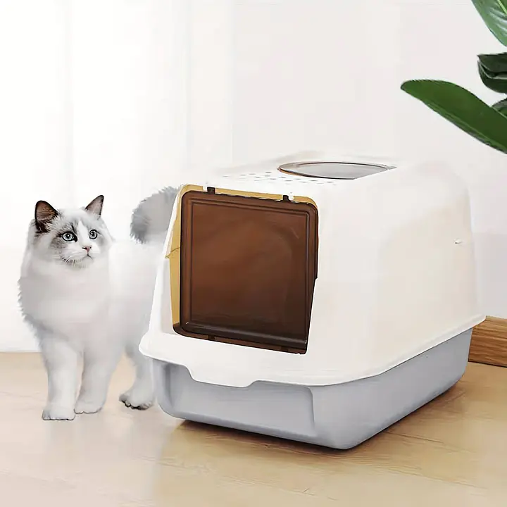 Закрытый туалет для кошек
