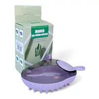 Массажная щетка, MANGO, с диспенсером для шампуня - Master