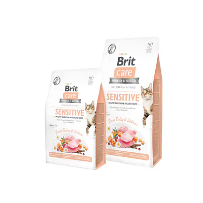 Brit Care Cat Grain-Free Sensitive Healthy Digestion and Delicate Taste основное изображение