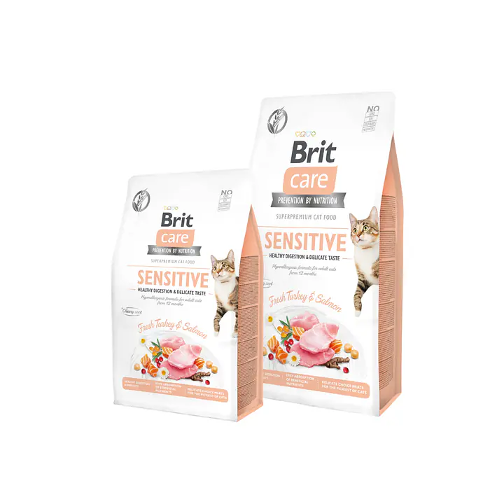 Brit Care Cat Grain-Free Sensitive Healthy Digestion and Delicate Taste - Master