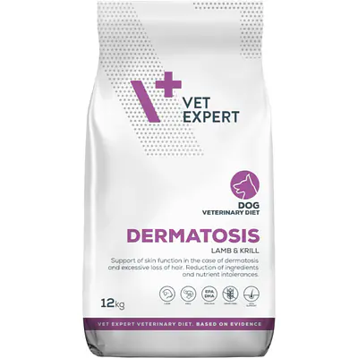 4T VETERINARY DIET Dermatologic Dog, с бароной и крилем дополнительное изображение