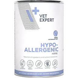 Vet Expert Diet HYPOALLERGENIC Dog, с лошадью, 400 г