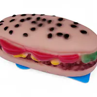 Бургер длинный, 13,5х8 см