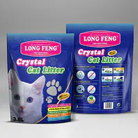 Наполнитель силикагелевый для кошачьих туалетов 3,8л - Master