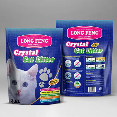 Наполнитель силикагелевый для кошачьих туалетов 3,8л основное изображение