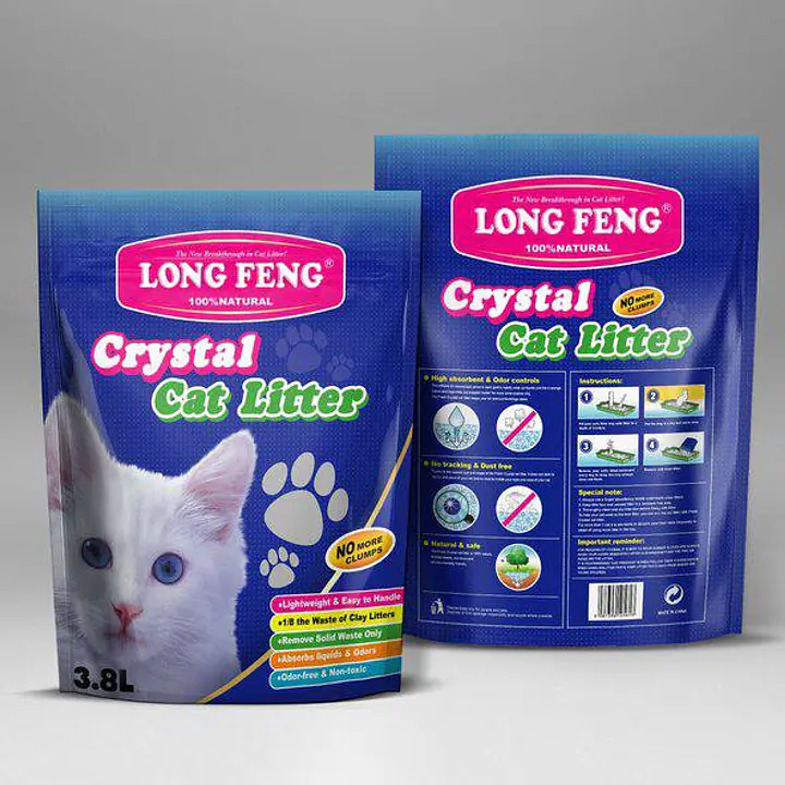 Наполнитель силикагелевый для кошачьих туалетов 3,8л - Master