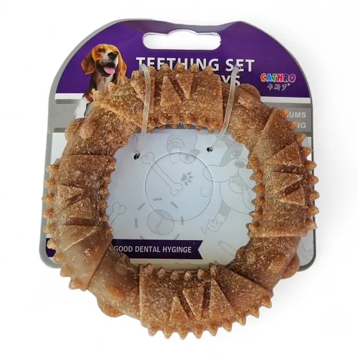 Жевательное кольцо для собак, 11,5 см, 140 г, малое