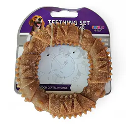 Жевательное кольцо для собак, 11,5 см, 140 г, малое