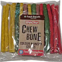 Цветные палочки Snacky Munchy для собак (25 шт, 12,5 см)