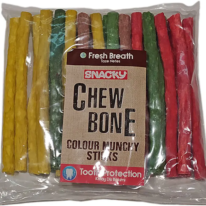Цветные палочки Snacky Munchy для собак (25 шт, 12,5 см)