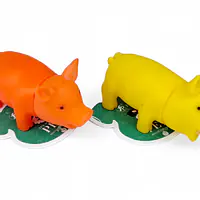 Игрушка винил, поросенок, 15х8,5 см