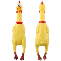 Игрушка виниловая с пищалкой "Курица"
