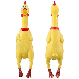 Игрушка виниловая с пищалкой "Курица"